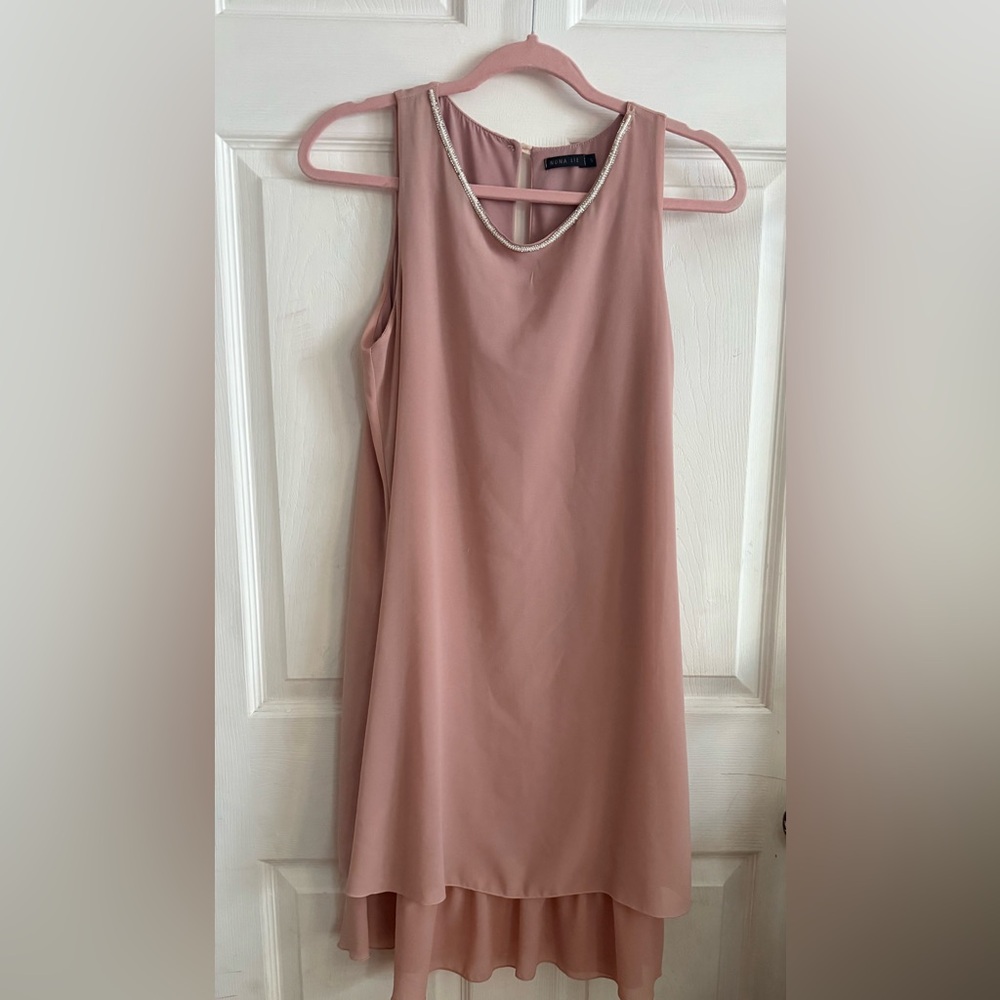 Chic Blush Women's Dress